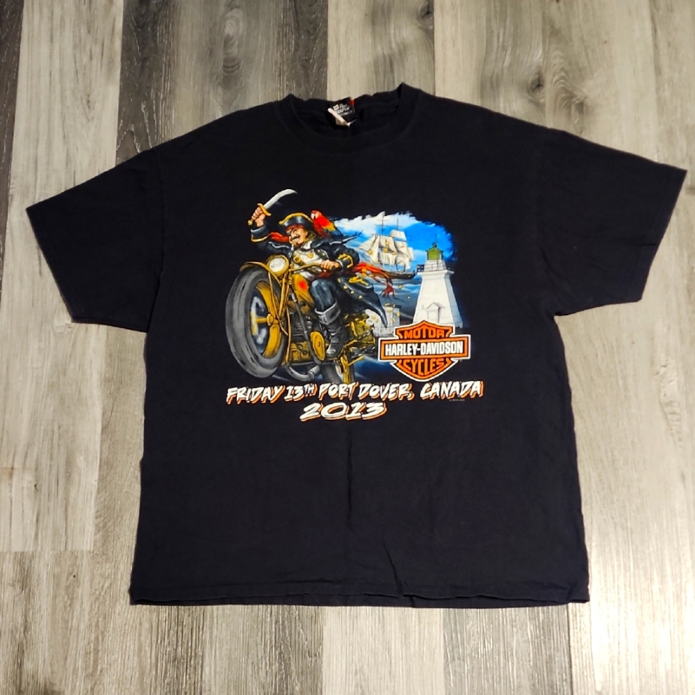Harley-Davidson Black Graphic T-Shirt